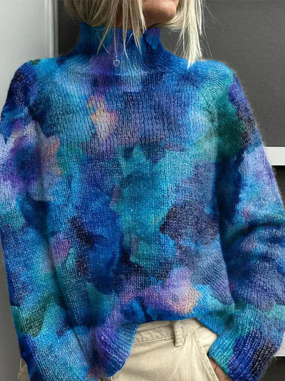 Apolline | Bestickter Pullover Jardin Sauvage